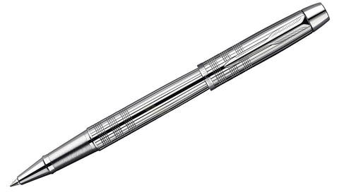 IM - Premium Shiny Chrome Metal Chiselled CT Rollerball