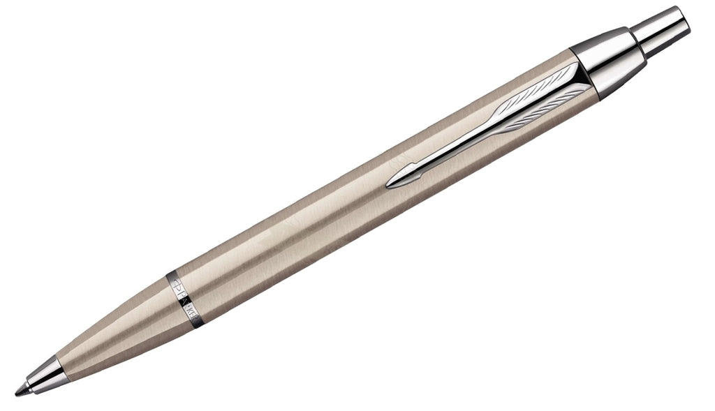 IM - Brushed Chrome Trim Ballpoint Pen
