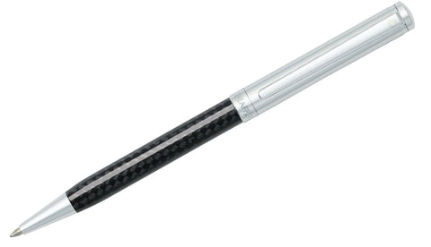Intensity® Carbon Fiber Chrome Cap Ballpoint Pen