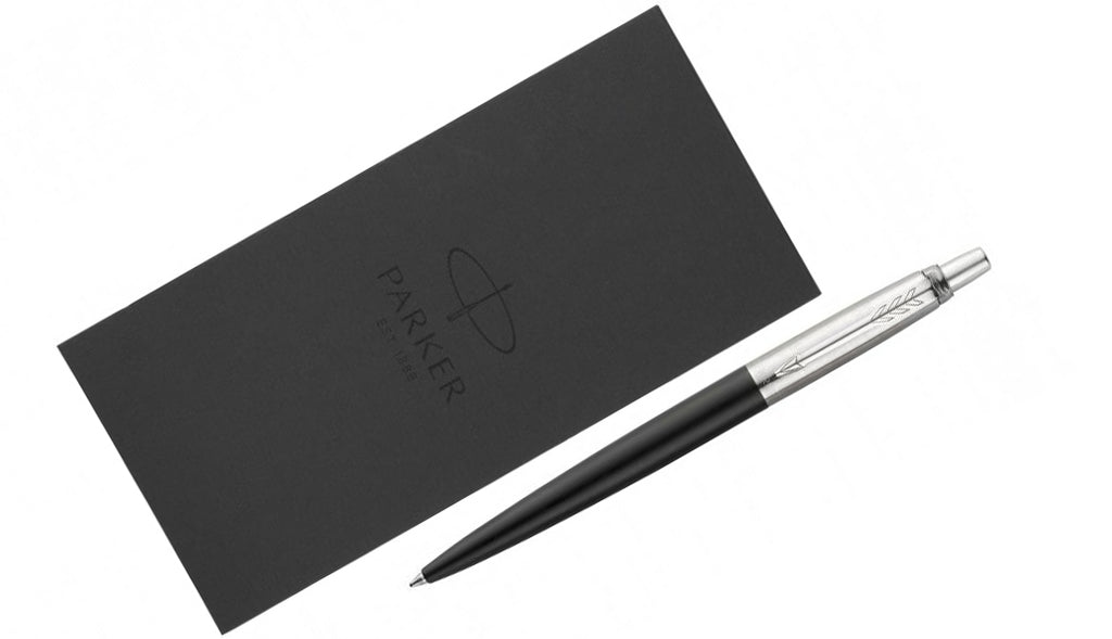 Jotter - Bond Street Black Ballpoint Pen + Notebook Set