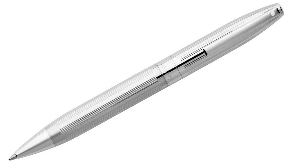 Legacy® - Heritage Deep Cut Silver Palladium Plated Ballpoint Pen