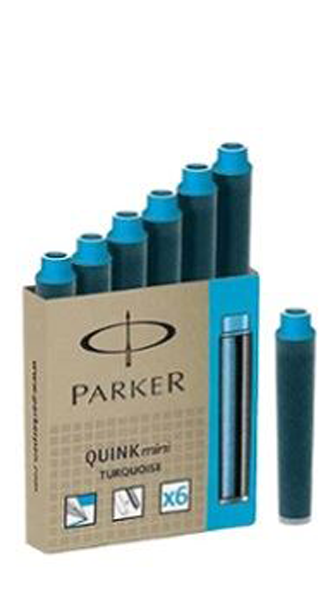 Ink Cartridge Turquiose (Mini - Pack of 6)