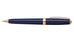 Prelude Cobalt Blue Rose Gold Tone Trim Ballpoint Pen