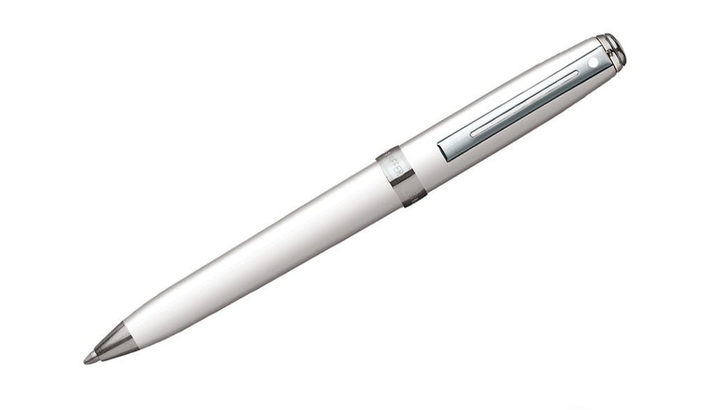 Prelude® Mini Gloss White Ballpoint Pen