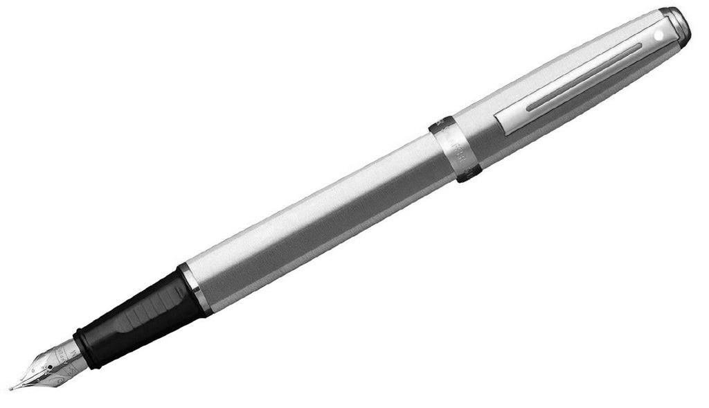 Prelude Steel with Chrome Trim Fountain Pen