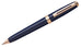 Prelude Cobalt Blue Rose Gold Tone Trim Ballpoint Pen
