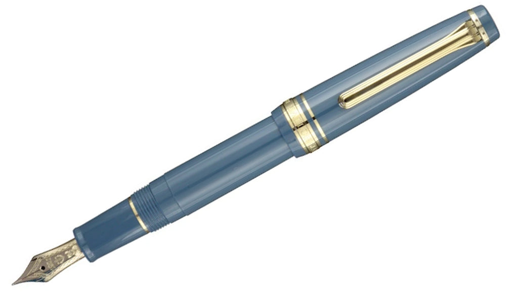 Professional Gear Mini [AYUR BLUE] - 14k Gold Nib