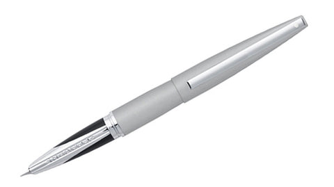 Sheaffer Taranis Medium Nib Fountain Pen, Stormy Night, Chrome Trim  (E0944053-PB2)