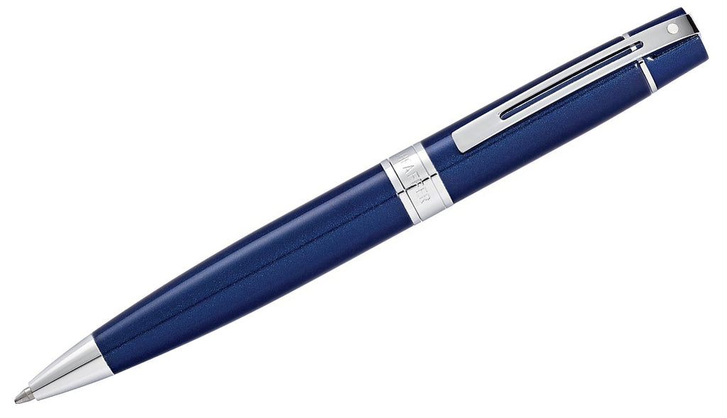 Gift Collection 300 Glossy Blue Lacquer CT Ballpoint Pen