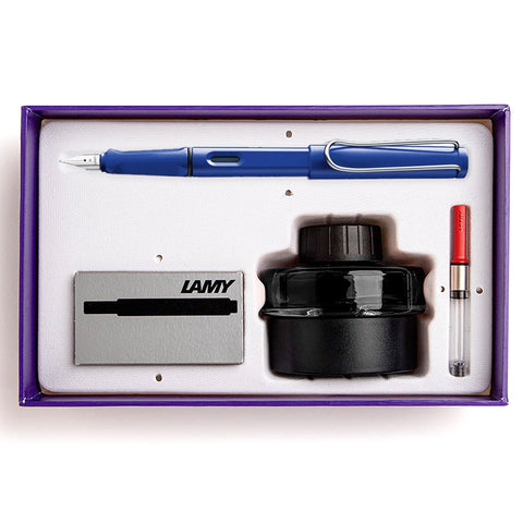 Safari Set | One Pen + Cartridges + Ink Bottle + Converter