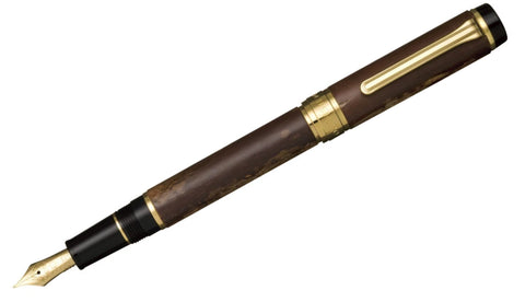 Kabazaiku Fountain Pen (Medium 14K Gold Nib with Gold Plating)