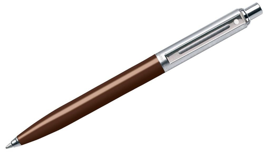 Sentinel® - Special Coffee Bean Resin Barrel, Chrome Cap, Nickel Plate Trim, Ballpoint Pen