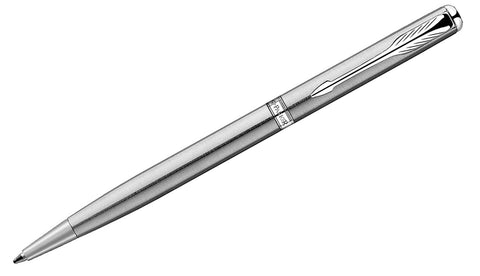 Sonnet - Slim Steel with Chrome Trim Ballpoint Pen
