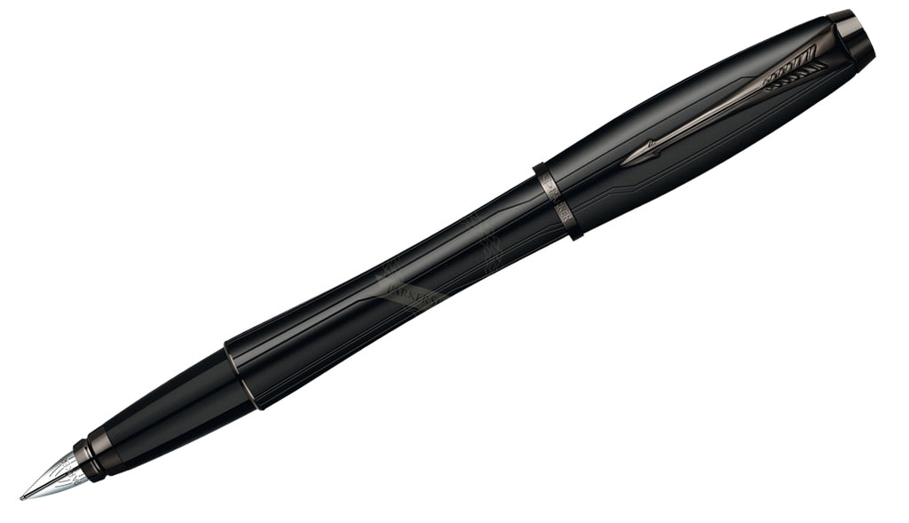 Urban Premium Matte Black Lacquer Fountain Pen