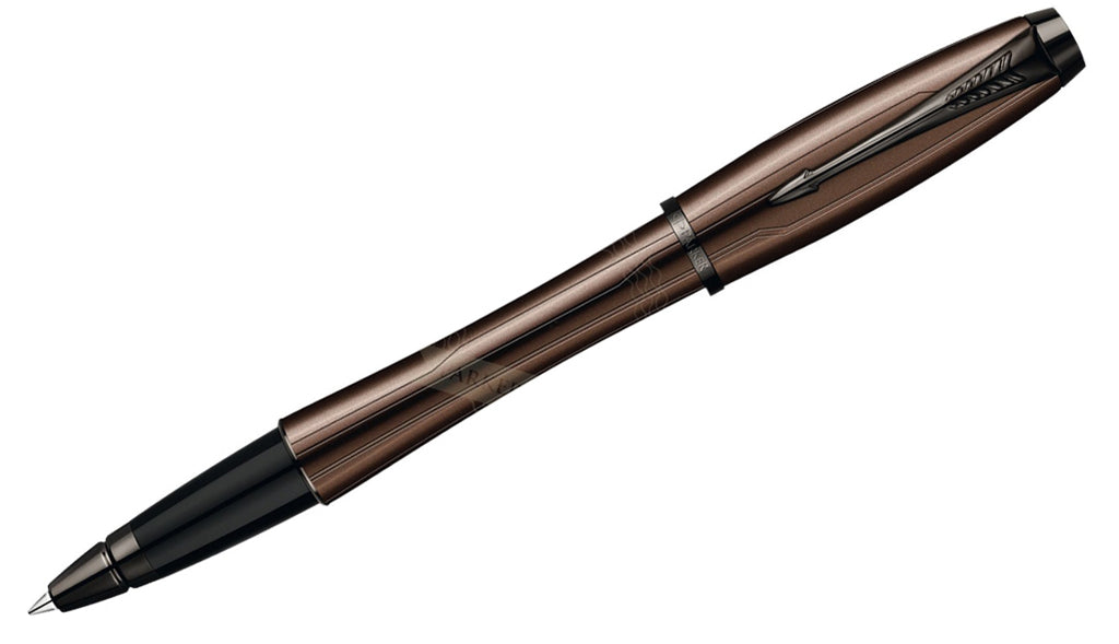 Urban Premium Metallic Brown Lacquer Rollerball Pen