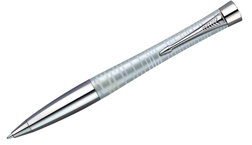 Urban Premium Vacumatic Silver-Blue Pearl CT Ballpoint