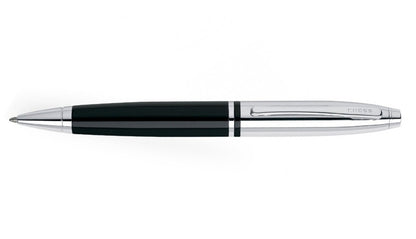 Calais - Chrome/ Black Lacquer Ballpoint Pen