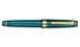 Professional Gear Slim Blue Green Nebula Fountain Pen